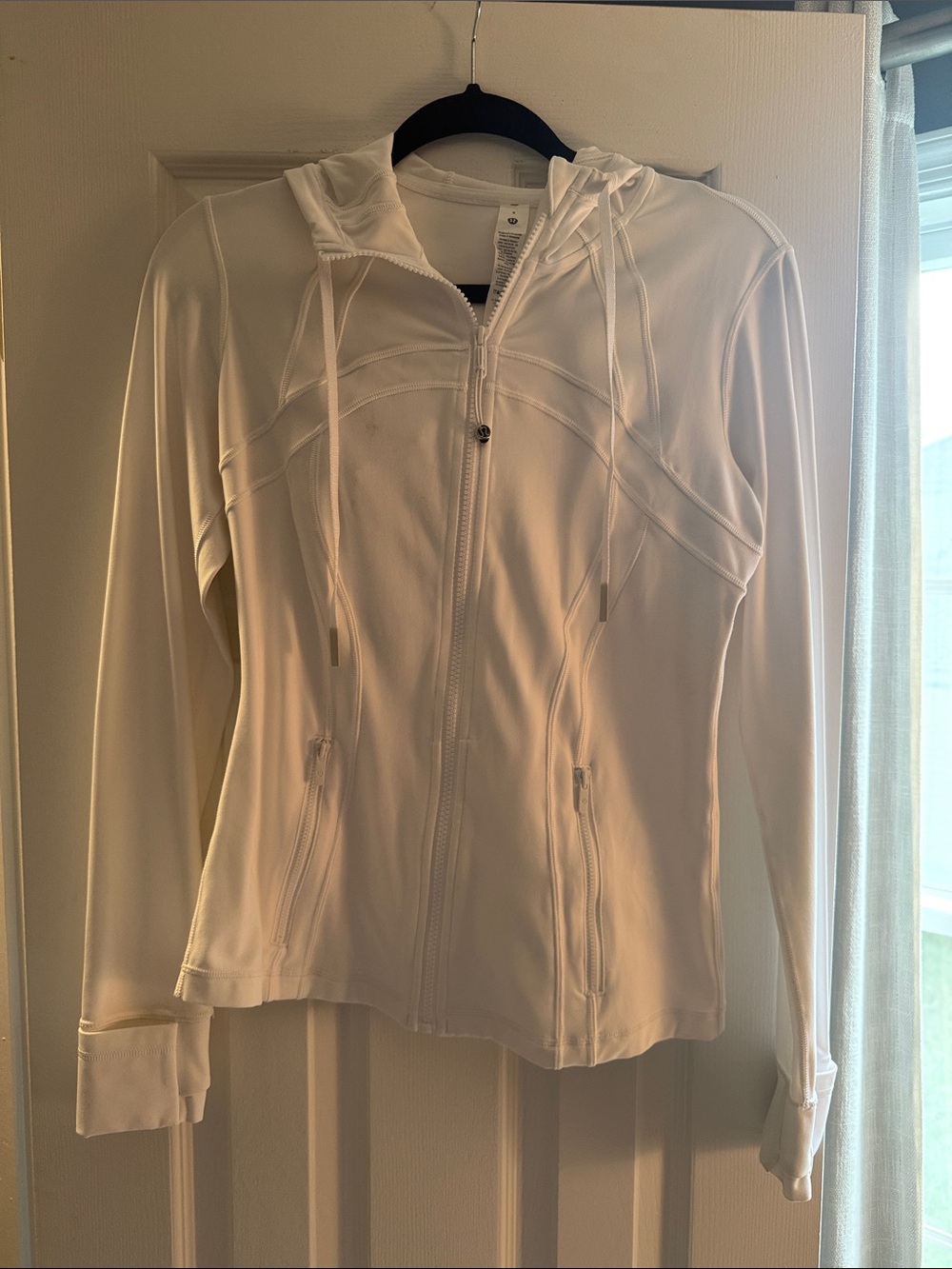 Lululemon hooded define jacket white